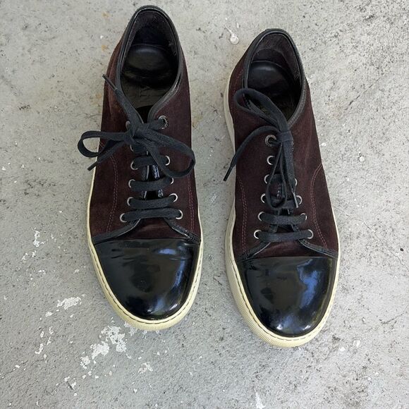 Lanvin Other - Lanvin toe cap suede sneakers